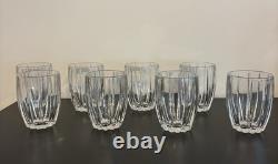 Marquis by Waterford Omega Double Old Fashioned Crystal Glasses -Set of 8