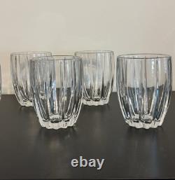Marquis by Waterford Omega Double Old Fashioned Crystal Glasses -Set of 8