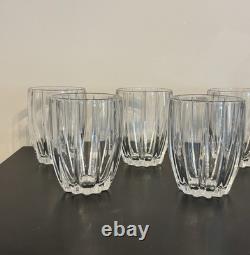 Marquis by Waterford Omega Double Old Fashioned Crystal Glasses -Set of 8