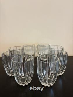 Marquis by Waterford Omega Double Old Fashioned Crystal Glasses -Set of 8