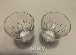 Marquis by Waterford Sheridan Crystal Decanter & Double Old Fashioned Glasses