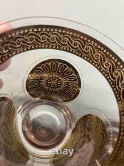 Mid Century Culver Double Old Fashioned Cocktail Glasses Set of 7
