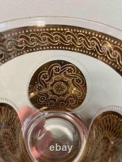 Mid Century Culver Double Old Fashioned Cocktail Glasses Set of 7