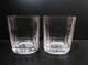 Midcentury Dansk Crystal Quistgaard Oval Facette 2 Dbl Old Fashioned Tumblers