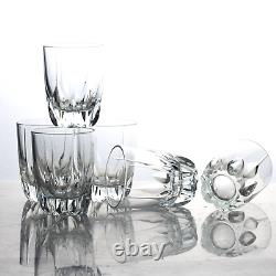 Mikasa Apollo Executive Double Old Fashioned Glass Crystal Glasses Excellent