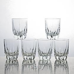 Mikasa Apollo Executive Double Old Fashioned Glass Crystal Glasses Excellent