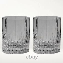 Mikasa Arctic Lights Double Old Fashioned Glasses Set of 2 Great Condition