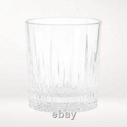 Mikasa Arctic Lights Double Old Fashioned Glasses Set of 2 Great Condition