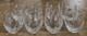 Mikasa Calla Lily Double Old Fashioned Glasses Rare New Set Of 8