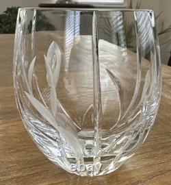 Mikasa Calla Lily Double Old Fashioned Glasses Rare New Set Of 8