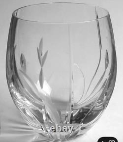 Mikasa Calla Lily Double Old Fashioned Glasses Rare New Set Of 8