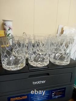 Mikasa Crystal OLYMPUS 3 7/8 Double Old Fashioned Tumblers (Set Of 6)