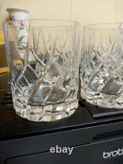 Mikasa Crystal OLYMPUS 3 7/8 Double Old Fashioned Tumblers (Set Of 6)