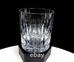 Mikasa Crystal Park Avenue 4 Pc Vintage 3 7/8 Double Old Fashioned Glasses 1987