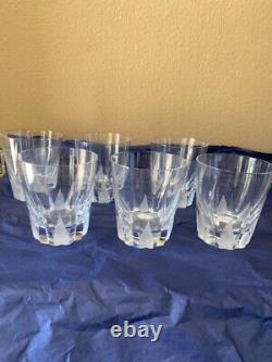 Mikasa Flame DAmore Damore 6 Executive Double Old Fashioned Glasses