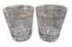 Mikasa Montrose Double Old Fashioned Glasses Set Of 2 Vintage Retired