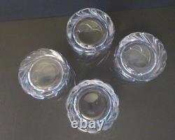 Mikasa Olympus Crystal Double Old Fashioned Rocks Glasses / Set of 4