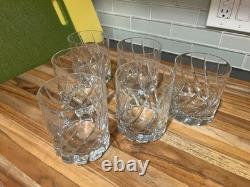 Mikasa Olympus Crystal Double Old Fashioned Rocks Glasses / Set of 6