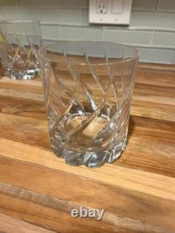 Mikasa Olympus Crystal Double Old Fashioned Rocks Glasses / Set of 6