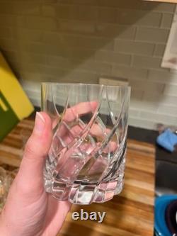 Mikasa Olympus Crystal Double Old Fashioned Rocks Glasses / Set of 6