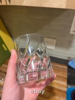 Mikasa Olympus Crystal Double Old Fashioned Rocks Glasses / Set of 6