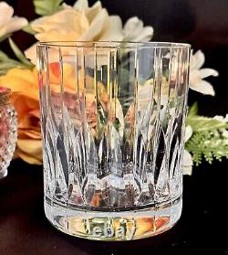 Mikasa Park Ave Double Old Fashioned Vintage Blown glasses Set of 4