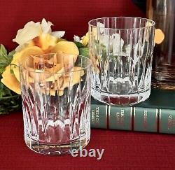 Mikasa Park Ave Double Old Fashioned Vintage Blown glasses Set of 4