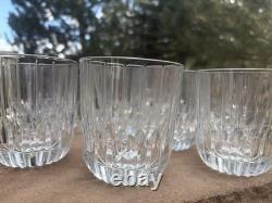 Mikasa Park Lane Crystal 8 Oz Double Old Fashioned Glass Set Of 11 Excellent