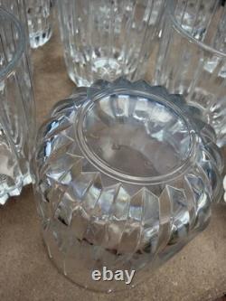 Mikasa Park Lane Crystal 8 Oz Double Old Fashioned Glass Set Of 11 Excellent Mikasa Park Lane Crystal 8 Oz Double Old Fashioned Glass Set Of 11 Excellent
