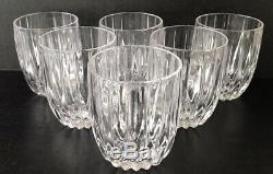 Mikasa Park Lane Crystal Double Old Fashioned Glasses Set Of 6
