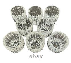 Mikasa Park Lane Crystal Double Old Fashioned Glasses Set Of 8