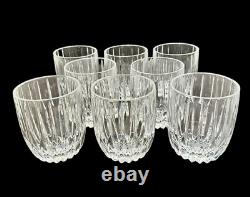 Mikasa Park Lane Crystal Double Old Fashioned Glasses Set Of 8