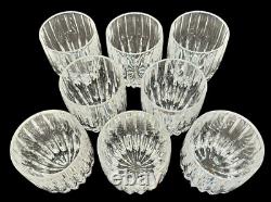 Mikasa Park Lane Crystal Double Old Fashioned Glasses Set Of 8