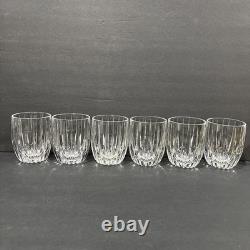 Mikasa Park Lane Crystal Executive Double Old Fashion Tumblers 4