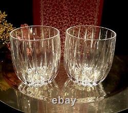 Mikasa Park Lane Double Old Fashioned Executive Vintage Crystal Barware Set 2