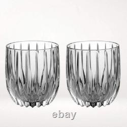 Mikasa Park Lane Executive Double Old Fashioned Glasses Set of 2 Excellent