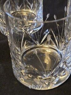 Mikasa Petit Points Double Old Fashioned Crystal Glass Set of 3