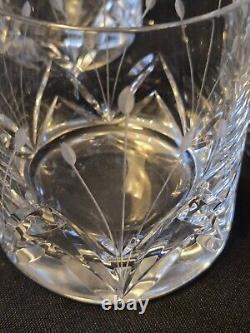 Mikasa Petit Points Double Old Fashioned Crystal Glass Set of 3