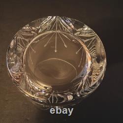 Mikasa Petit Points Set Of 4 Double Old Fashioned Cut Crystal Glasses 3 7/8 EUC