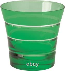 Mixed Color Whiskey Glass Set Mouth-Blown Double Old Fashioned Glasses 6