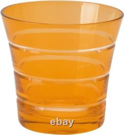 Mixed Color Whiskey Glass Set Mouth-Blown Double Old Fashioned Glasses 6