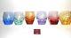 Moser Bar Double High Ball Ice Bottom Old Fashioned 4 Glasses Set of 6