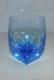 Moser Bar Double Old-Fashioned Glass, 7.3 oz. AQUAMARINE Blue 4 MINT