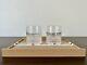 Moser Bar Pebbles Clear Double Old Fashioned DOF Tumbler 370ml / 12.5oz Pair BN