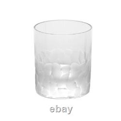 Moser Bar Pebbles Clear Double Old Fashioned DOF Tumbler 370ml / 12.5oz Pair BN