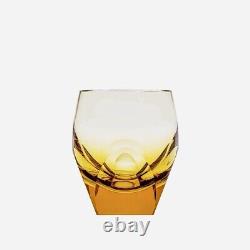 Moser Bar Topaz Double Old Fashioned DOF Tumbler 220ml / 7.3oz Pair BNIB