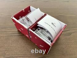 Moser Bar Whisky Clear Double Old Fashioned DOF Tumbler 370ml / 12.5oz Pair BNIB