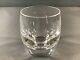 Moser Crystal Bar Ice Bottom Double Old-Fashioned Rocks Glass never Used 3.75