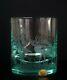 Moser Crystal Beryl Elk 4 Tall Tumbler Double Old Fashioned Glass