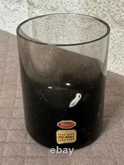 Moser Double Old Fashioned Glasses Tumblers 6 color set H2.5×1.9 withBox